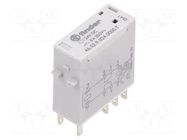 Relay: electromagnetic; DPDT; Ucoil: 24VDC; Icontacts max: 15A FINDER