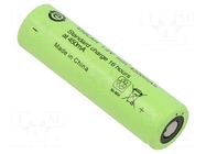 Re-battery: Ni-MH; 4/3A,4/3R23; 1.2V; 4500mAh; Ø18.3x67mm GP