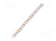 LED tape; white neutral; LED/m: 140; 8mm; IP20; 120°; 9.6W/m; 24VDC KLUŚ