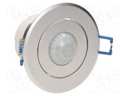 Motion sensor; ceiling; 230VAC; IP20; 3÷6m; Range: 10s÷15min; 360° ORNO