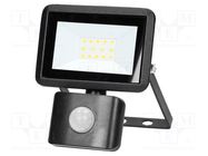 Lamp: LED flood light; 10W; 4000K; CRImin: 80; IP44; 800lm; 230VAC ADVITI