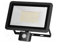 Lamp: LED flood light; 100W; 4000K; CRImin: 80; IP44; 8000lm; 230VAC ADVITI