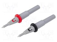 Test probe; 500mA; Socket size: 4mm; Kit: CT4299-0,CT4299-2; 2pcs. CAL TEST