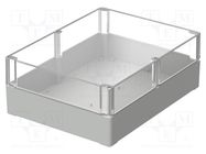 Enclosure: multipurpose; X: 230mm; Y: 300mm; Z: 110mm; EUROMAS; IP66 BOPLA