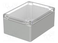 Enclosure: multipurpose; X: 120mm; Y: 160mm; Z: 75mm; EUROMAS; IP66 BOPLA