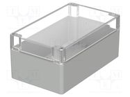 Enclosure: multipurpose; X: 120mm; Y: 200mm; Z: 90mm; EUROMAS; IP66 BOPLA