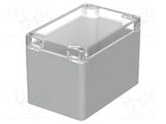 Enclosure: multipurpose; X: 80mm; Y: 120mm; Z: 85mm; EUROMAS; IP65 BOPLA