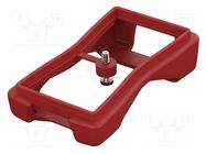 Gasket; elastomer thermoplastic TPE; BOS-Streamline; Colour: red BOPLA