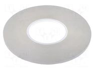 Tape: fixing; W: 6mm; L: 55m; Thk: 0.25mm; double-sided; acrylic AFTC