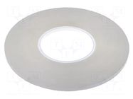 Tape: fixing; W: 6mm; L: 55m; Thk: 0.25mm; double-sided; acrylic AFTC