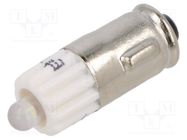 LED lamp; white; BA7S,T2; 12VDC; 12VAC; plastic; -20÷60°C CML INNOVATIVE TECHNOLOGIES