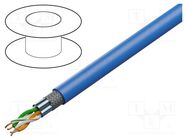 Wire; HELUKAT® 100IND,SF/UTP; 2x2x26AWG; industrial Ethernet; 5e HELUKABEL