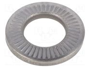 Washer; internally serrated; M8; D=16mm; h=2.2mm; BN 21206 BOSSARD