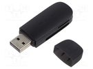 Card reader: memory; USB A plug; OTG,USB 3.0; PnP and Hot Swap VENTION