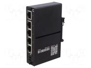 Switch Ethernet; unmanaged; Number of ports: 5; 9÷30VDC; RJ45; TSW TELTONIKA