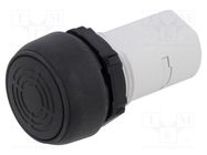 Sound signaller; 22mm; Ø22.5mm; IP66; 85÷140VAC; 85÷140VDC; black LOVATO ELECTRIC