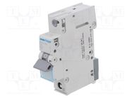 Circuit breaker; 230/400VAC; Inom: 6A; Poles: 1; Charact: C; 6kA HAGER