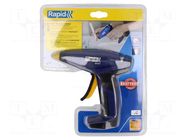 Hot melt glue gun; Ø: 7mm; 0.3min; Effic: 150 g/h; wireless RAPID