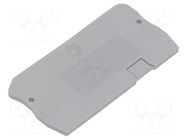 End plate; ST; polyamide PHOENIX CONTACT