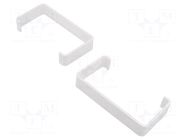 Holder for flat ducts; ABS; white; 110x55mm DOSPEL S.A.