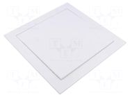 Access door; polypropylene; white; 200x200mm; DR DOSPEL S.A.