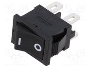 ROCKER; DPST; Pos: 2; ON-OFF; 10A/250VAC; black; IP40; none; -20÷55°C OMRON Electronic Components