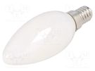 LED lamp; milky; E14; 230VAC; 420lm; 4W; 360°; 4000K GTV Poland
