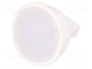 LED lamp; white cold; MR16; 12VDC; 540lm; 6W; 120°; 6500K GTV Poland