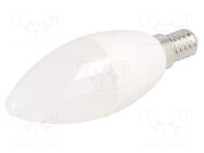 LED lamp; white cold; E14; 230VAC; 720lm; 8W; 160°; 6400K GTV Poland