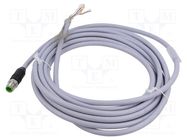 Connection lead; M12; PIN: 8; straight; 5m; plug; 30VAC; -25÷85°C MURR ELEKTRONIK