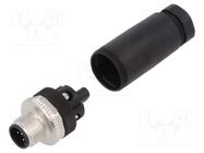 Connector: M12; plug; PIN: 5; male; A code-DeviceNet / CANopen PHOENIX CONTACT