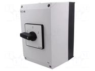 Switch: cam switch; Stabl.pos: 3; 63A; 2-0-1; in housing; Poles: 4 EATON ELECTRIC