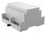 Enclosure: for DIN rail mounting; Y: 90mm; X: 106mm; Z: 53mm; PPO ITALTRONIC