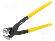 Pliers; end,cutting; PVC coated handles; 250mm; tag STANLEY