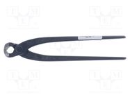 Pliers; end,cutting; forged,blackened tool; 200mm; tag STANLEY