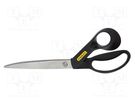 Scissors; for soft wire and cables cutting; 130mm STANLEY