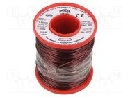 Coil wire; single coated enamelled; 1.3mm; 1kg; -65÷200°C INDEL