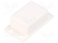 Enclosure: multipurpose; X: 32mm; Y: 62mm; Z: 20mm; ABS; white SUPERTRONIC