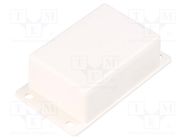 Enclosure: multipurpose; X: 48mm; Y: 86mm; Z: 26mm; ABS; white SUPERTRONIC