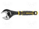 Wrench; adjustable; 150mm; phosphated; FATMAX®; 6" STANLEY