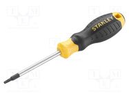 Screwdriver; Torx®; T15H; C/GRIP; 75mm STANLEY