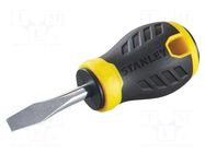 Screwdriver; slot; SL 6.5; Essential; 30mm STANLEY