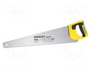 Saw; manual; wood; 8teeth/inch; TRADECUT™; 550mm STANLEY