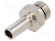 Push-in fitting; threaded,plug-in; -0.99÷20bar; Thread: 1/4" AIGNEP