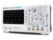 Oscilloscope: digital; Ch: 4; 250MHz; 2,5Gsps; 70Mpts; LCD TFT 8" UNI-T