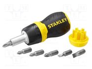 Kit: screwdriver; 7pcs. STANLEY