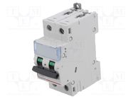 Circuit breaker; 400VAC; Inom: 2A; Poles: 2; for DIN rail mounting LEGRAND