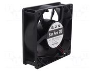 Fan: DC; axial; 24VDC; 120x120x38mm; 200.4m3/h; 46dBA; ball; 3100rpm SANYO DENKI