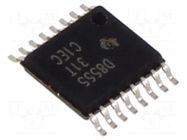 IC: D/A converter; 16bit; 200ksps; Ch: 4; TSSOP16; -40÷105°C; ±1LSB TEXAS INSTRUMENTS