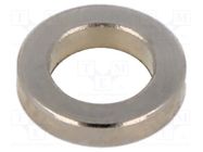 Spacer sleeve; 2mm; cylindrical; brass; nickel; Out.diam: 10mm DREMEC